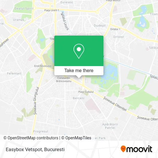 Easybox Vetspot map