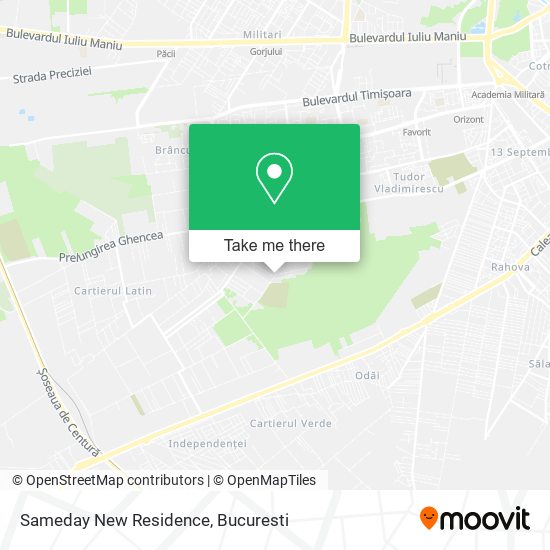 Sameday New Residence map