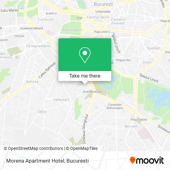 Morena Apartment Hotel map