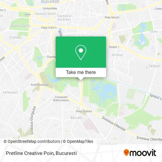 Pretline Creative Poin map