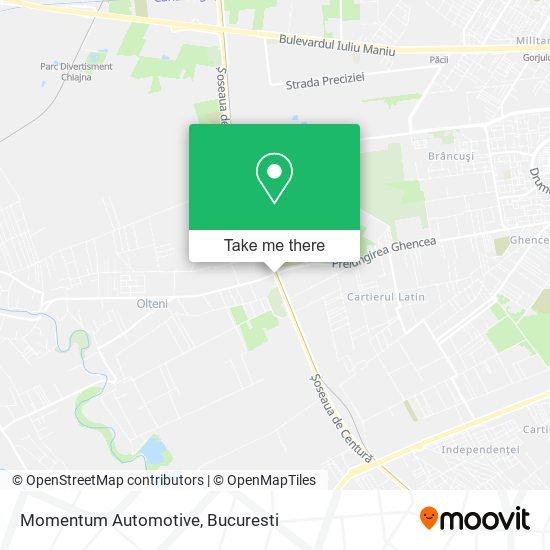 Momentum Automotive map