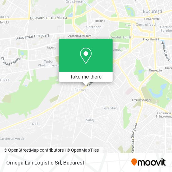 Omega Lan Logistic Srl map
