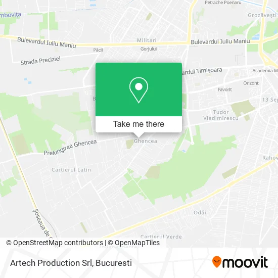 Artech Production Srl map