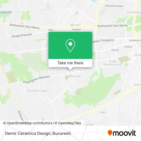 Demir Ceramica Design map