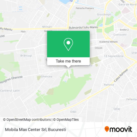 Mobila Max Center Srl map
