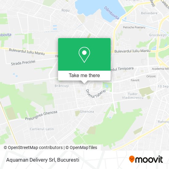 Aquaman Delivery Srl map