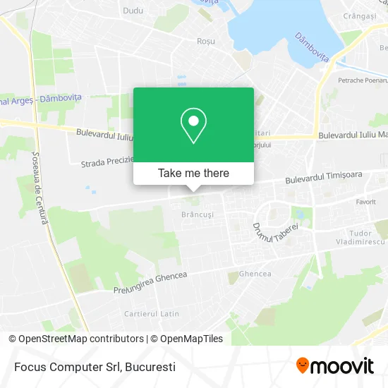 Focus Computer Srl map