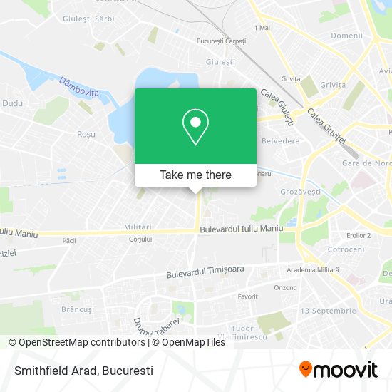 Smithfield Arad map