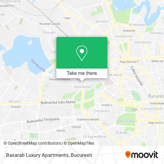 Basarab Luxury Apartments map