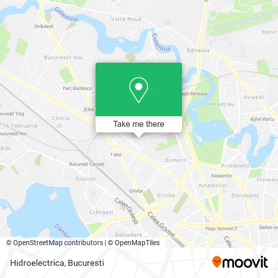 Hidroelectrica map