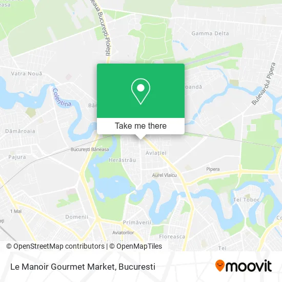 Le Manoir Gourmet Market map
