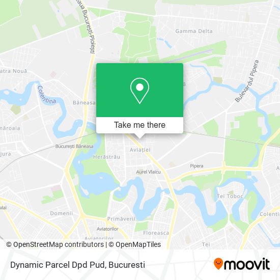 Dynamic Parcel Dpd Pud map