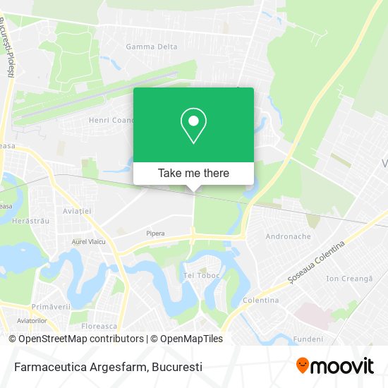 Farmaceutica Argesfarm map