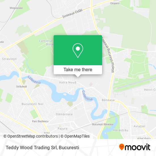 Teddy Wood Trading Srl map