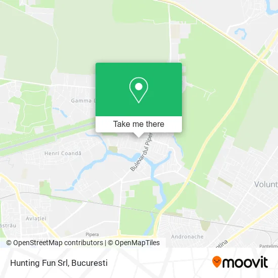 Hunting Fun Srl map