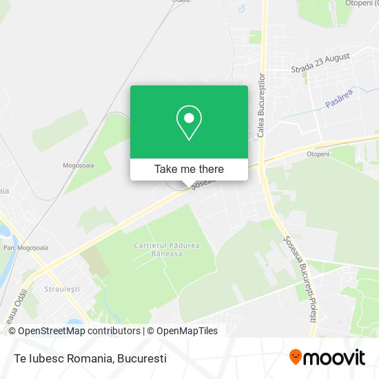Te Iubesc Romania map