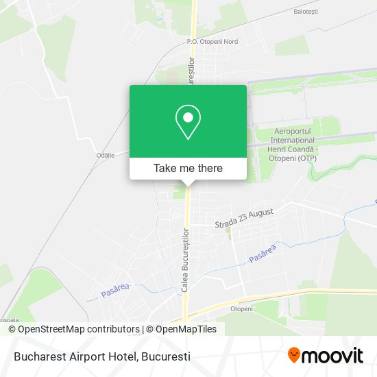 Bucharest Airport Hotel map