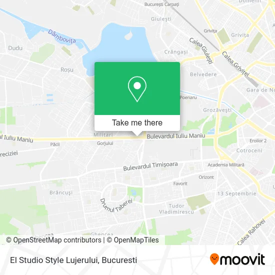 El Studio Style Lujerului map