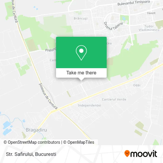 Str. Safirului map