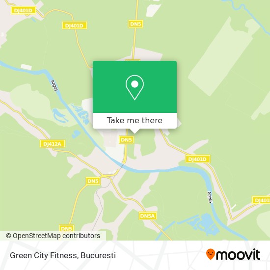 Green City Fitness map