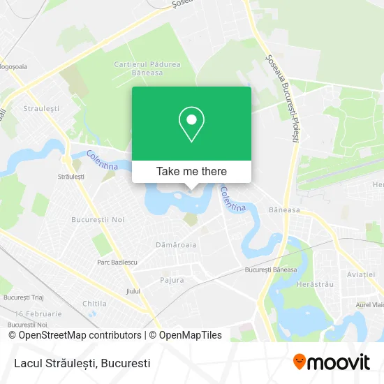 Lacul Străulești map