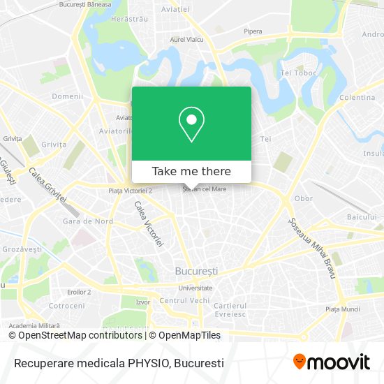 Recuperare medicala PHYSIO map
