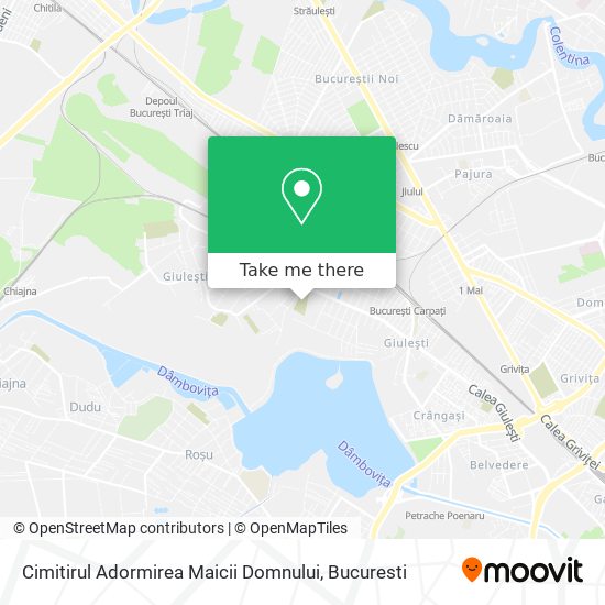 Cimitirul Adormirea Maicii Domnului map