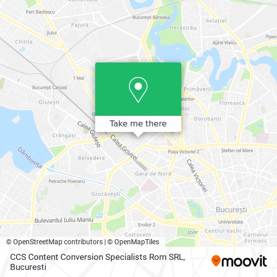CCS Content Conversion Specialists Rom SRL map