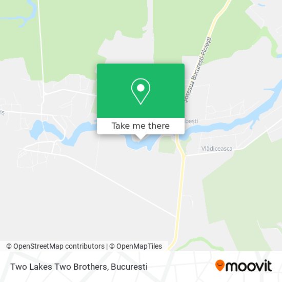 Two Lakes Two Brothers map