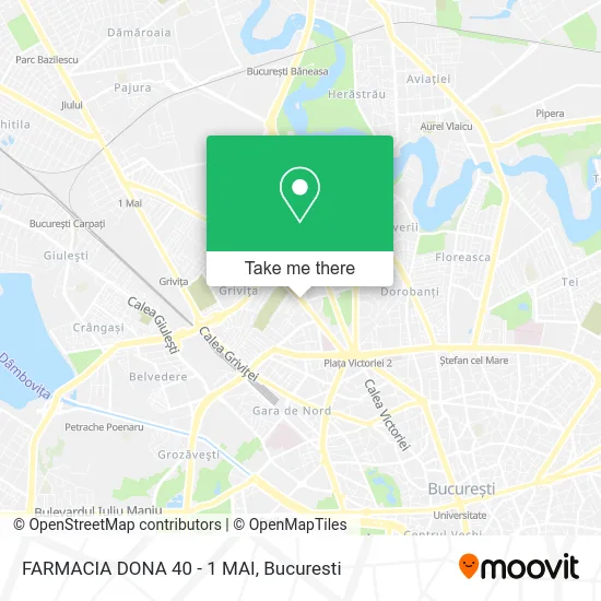 FARMACIA DONA  40 - 1 MAI map