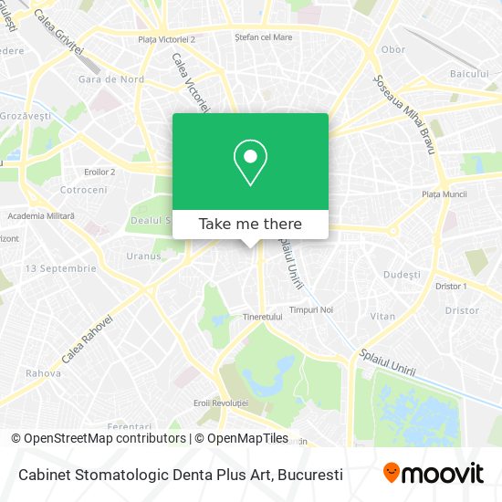 Cabinet Stomatologic Denta Plus  Art map