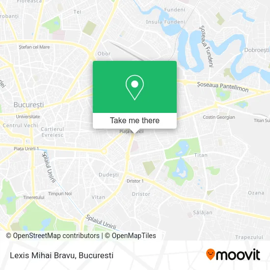 Lexis Mihai Bravu map