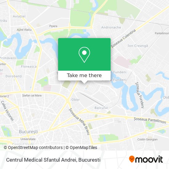 Centrul Medical Sfantul Andrei map