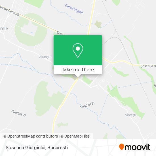 Șoseaua Giurgiului map