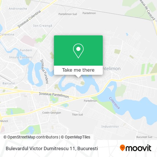 Bulevardul Victor Dumitrescu 11 map
