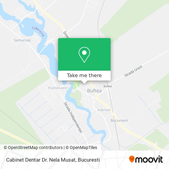 Cabinet Dentar Dr. Nela Musat map