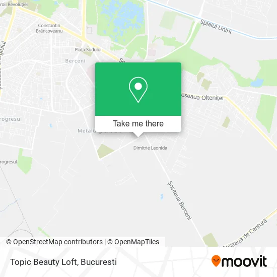 Topic Beauty Loft map