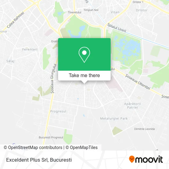 Exceldent Plus Srl map