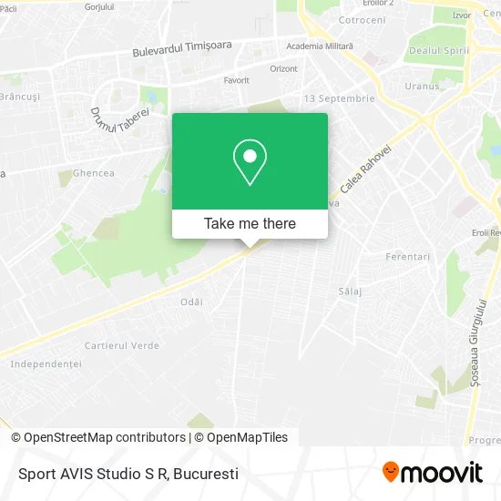 Sport AVIS Studio S R map