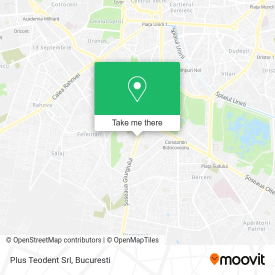 Plus Teodent Srl map