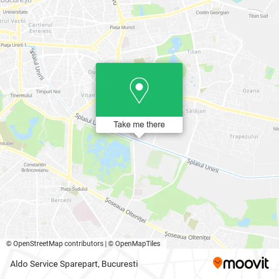 Aldo Service Sparepart map