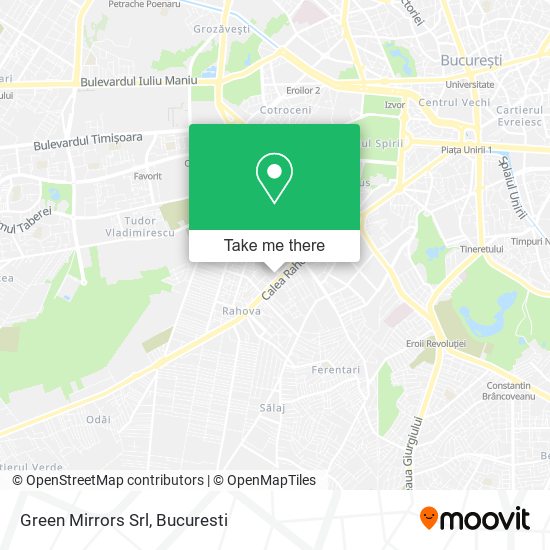 Green Mirrors Srl map