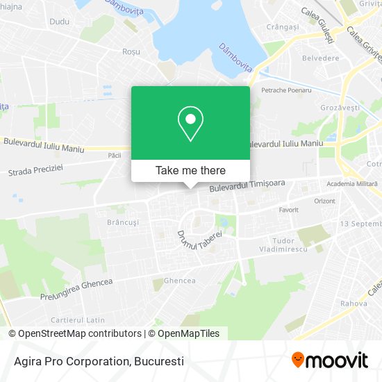 Agira Pro Corporation map