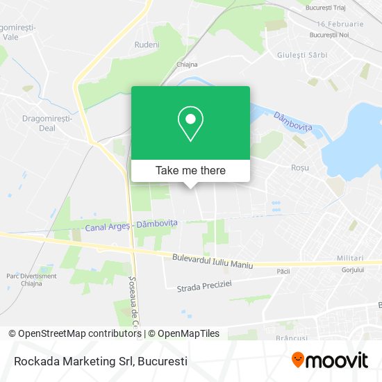 Rockada Marketing Srl map