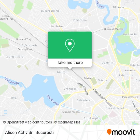 Alisen Activ Srl map