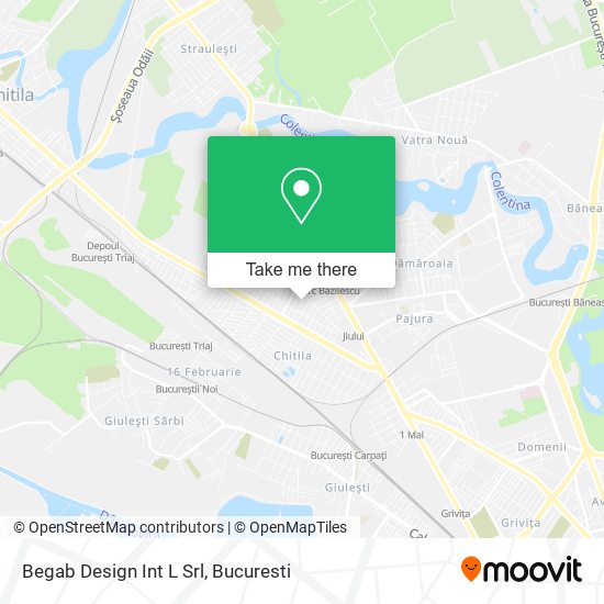 Begab Design Int L Srl map