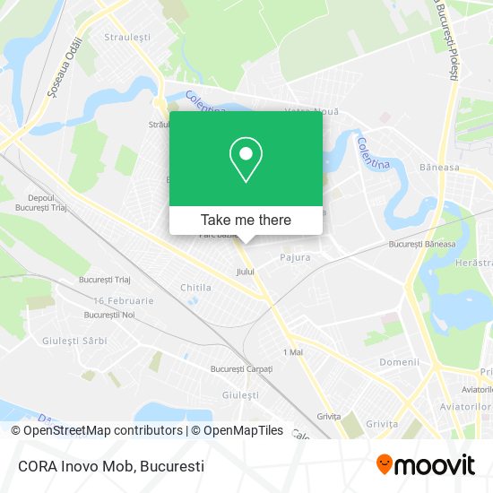 CORA Inovo Mob map