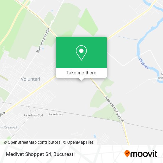 Medivet Shoppet Srl map