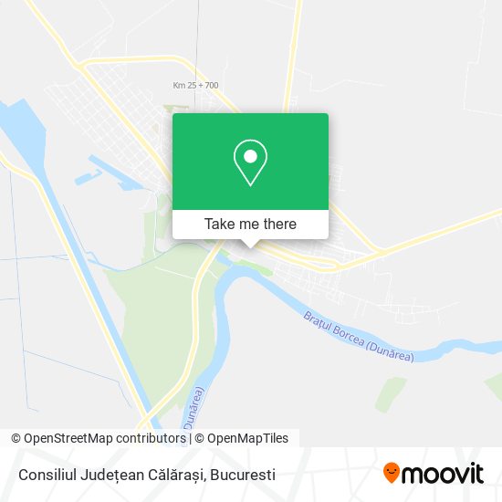 Consiliul Județean Călărași map