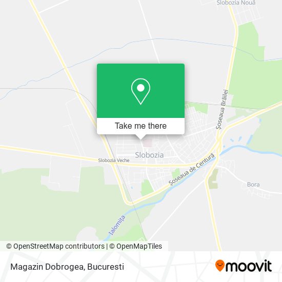 Magazin Dobrogea map
